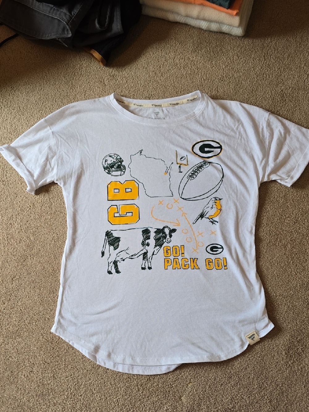 Womens Graphic Tee - Go Pack Go!